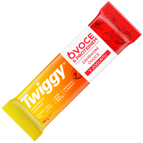 TWIGGY PROTEIN 40g zahradní ovoce