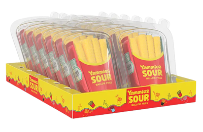 POMES FRITES 50g cukrovinka (Balení:12ks 1ks=22,50Kč)