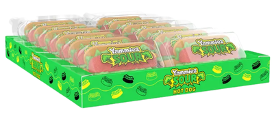 HOT DOG 50g cukrovinka (Balení:12ks 1ks=22,50Kč)