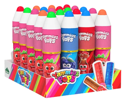 CRAYON POP 15g pastelka s lízátkem (Balení:20ks 1ks=13Kč)