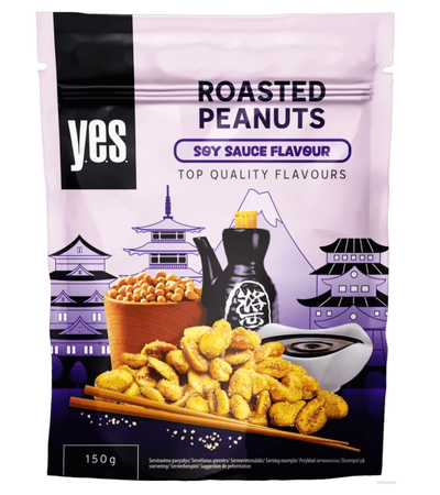 ROASTED PEANUTS 150g sója