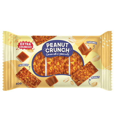 PENUT CRUNCH 60g karamelová tyčinka