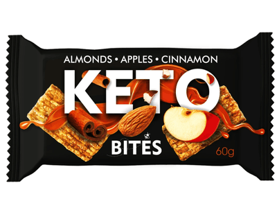 KETO BITES 60g jabko/skořice