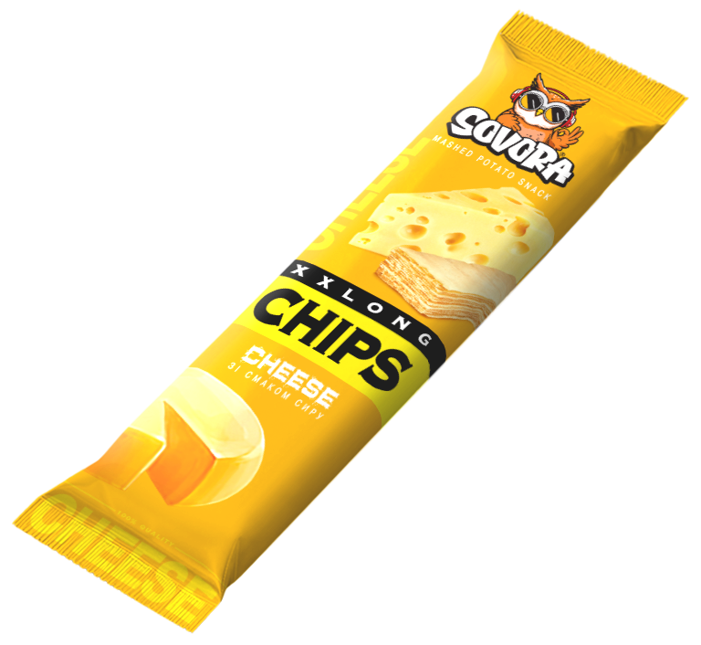 LONG CHIPS CHEESE 50g sýr
