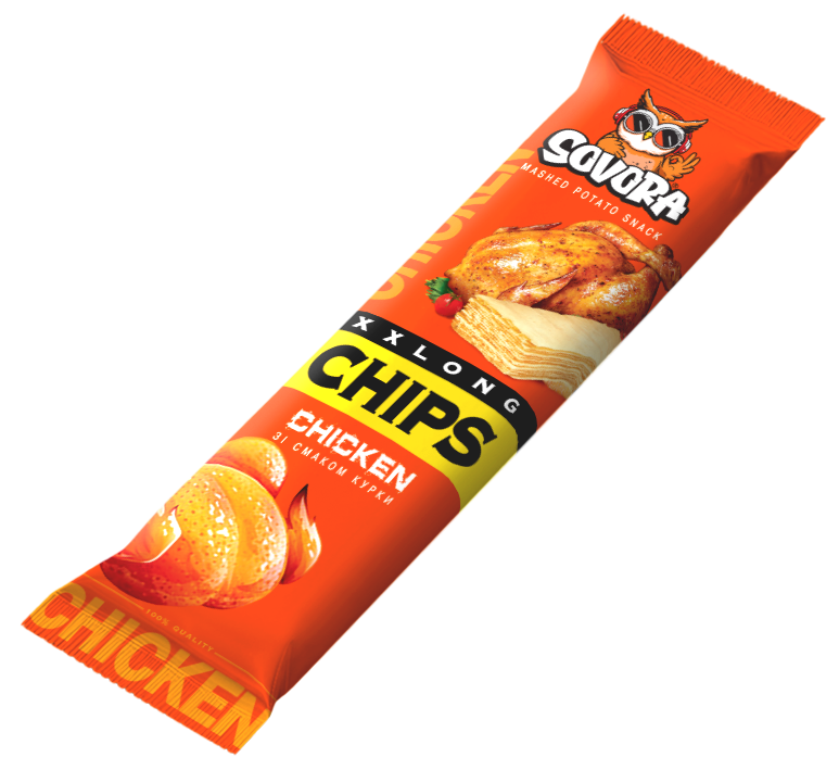 LONG CHIPS CHICKEN 50g kuře