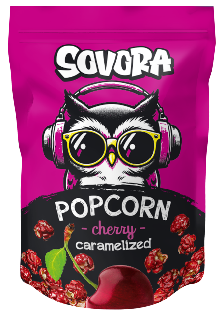 POPCORN CHERRY 90g třešňový