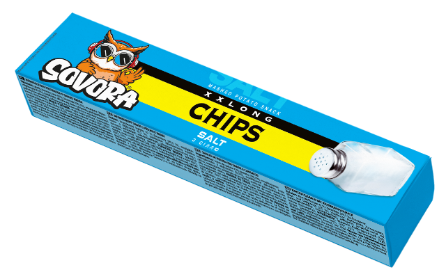 LONG CHIPS SALT 50g slaný (box)