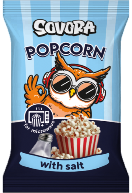 MICROWAVE POPCORN SALT 90g slaný