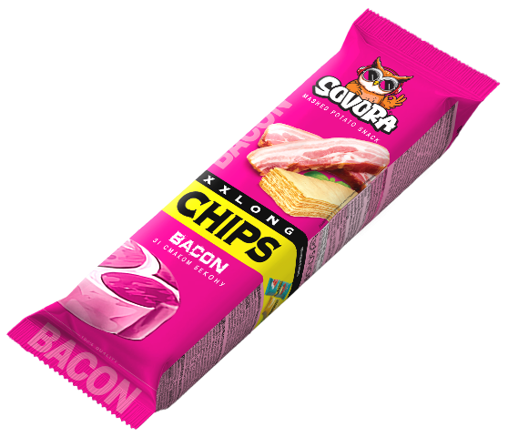 LONG CHIPS BACON 70g slanina