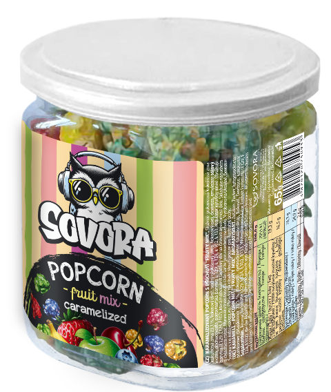 POPCORN FRUIT MIX 70g ovocný mix