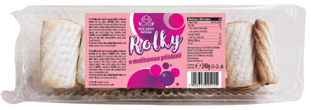 ROLKY 240g malinové