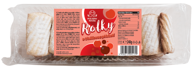 ROLKY 240g třešňové