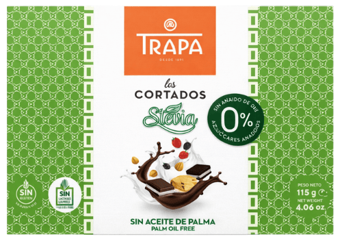 TRAPA STEVIA 75g 80% hořká čokoláda
