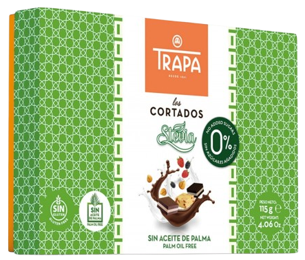 TRAPA STEVIA 75g 80% hořká čokoláda