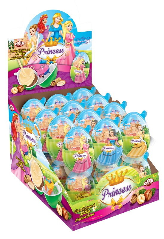 SAFARI PRINCESS 15g vajíčko s překvapením (Balení:24ks 1ks=8Kč)