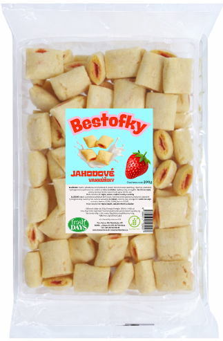 BESTOFKY 200g jahodové polštářky