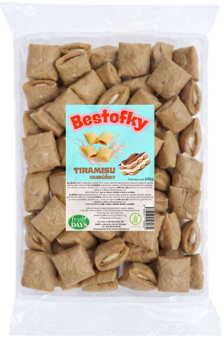 BESTOFKY 200g tiramisu polštářky
