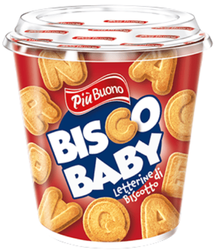 PIU BUONO BISCO BABY 125g vanilkové sušenky