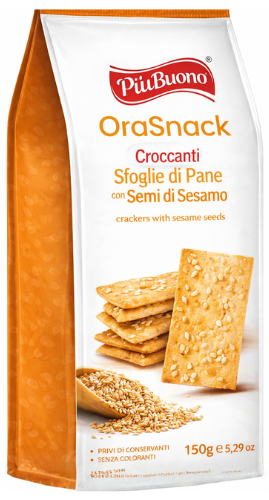 PIU BUONO ORASNACK 150g sézamový snack