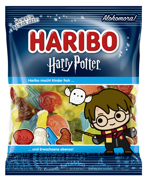 HARIBO HARRY POTTER BLUE 160g želé bonbóny