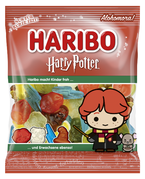 HARIBO HARRY POTTER RED 160g želé bonbóny