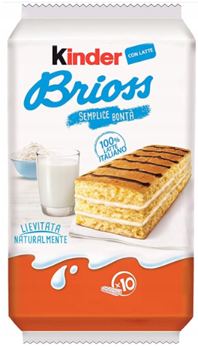 KINDER BRIOSS MILK 270g mléčné dortíky