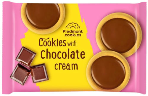 PIDEMONT COOKIES 180g sušenky s čokokrémem