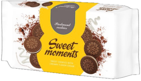 SWEET MOMENTS 180g kakaové keksy
