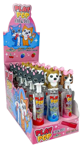 CATS & DOG POP 10g lízátko s hračkou(Balení:12ks 1ks=26Kč)