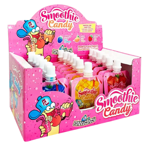 SMOOTHIE CANDY 21g ovocný gel (Balení:12ks 1ks=10,50Kč)