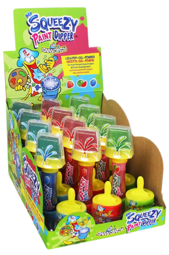 PAINT POP DIPPER 50g lízátko s práškem (Balení:12ks 1ks=22Kč)