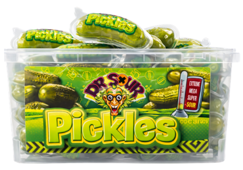 PICKLES GUMMY 18g želé cukrovinka(Balení 40ks 1ks=13,50Kč)
