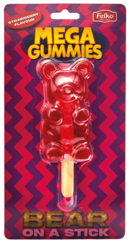 MEGA GUMMIES MEDVÍDEK 120g ovocné želé