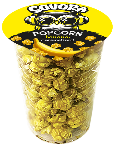 POPCORN BANANA 60g banánový