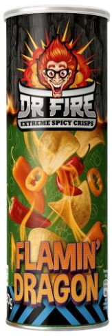 DR.FIRE FLAMING DRAGON 80g palivý chipsy