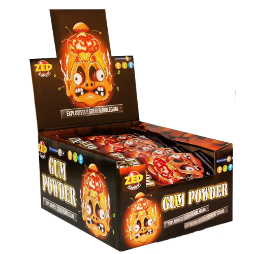 ZED GUM POWDER 35g explosivní žvýkačky (Balení:20ks 1ks=12,90Kč)