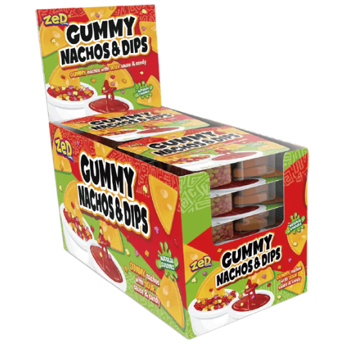 ZED GUMMY NACHOS 51g cukrovinka (Balení:12ks 1ks=29Kč)