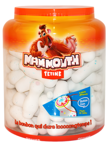 JAWBREAKER MAMMOUTH 28g bonbón/žvýkačka (Baleni:80ks 1ks=7Kč)