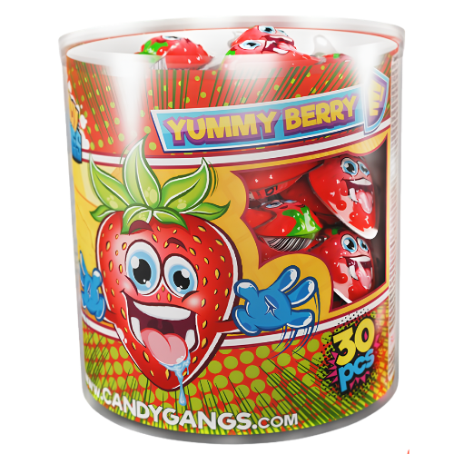 CANDY GANGS YUMMY BERRY 10g cukrovinka (Balení:30ks 1ks=3,30Kč)