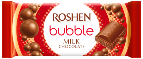 ROSHEN BUBBLE MILK 80g bublinková čokoláda