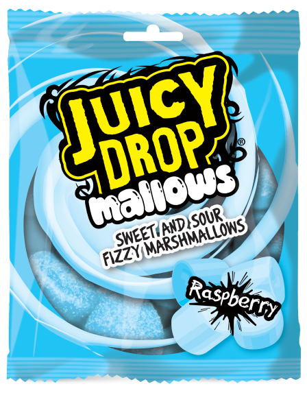 BAZOOKA MALLOWS 100g malinové bonbóny