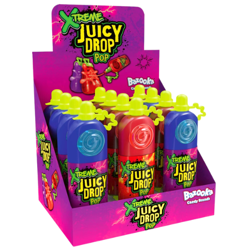 BAZOOKA JUICE DROP POP 26g ovocný gel (Balení:18ks 1ks=45Kč)