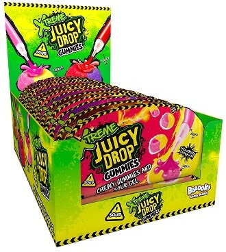BAZOOKA JUICE DROP GUMMIES GREEN 57g cukrovinka (Balení:12ks 1ks=39Kč)