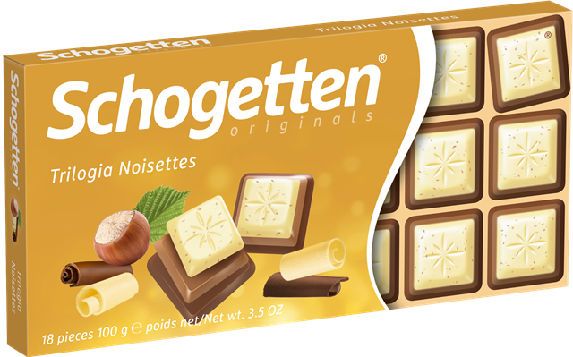 SCHOGETTEN TRILOGIA 100g mléčná čokoláda