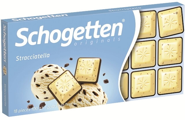 SCHOGETTEN STRACCIATELLA 100g mléčná čokoláda