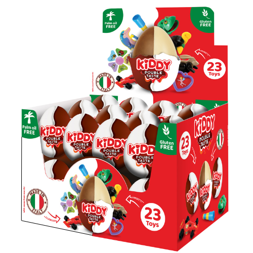 KIDDY EGGS 20g cukrovinka s hračkou (Baleni:24ks 1ks=21Kč)