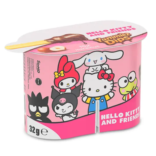HELLO KITTY DIPS 32g čokokrém se sušenkou