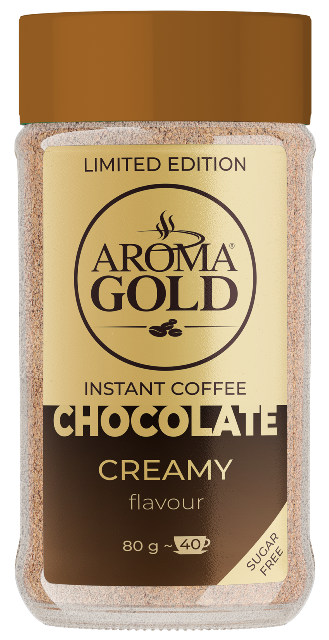 AROMA GOLD CHOCOLATE 80g čokoládová instantní kava