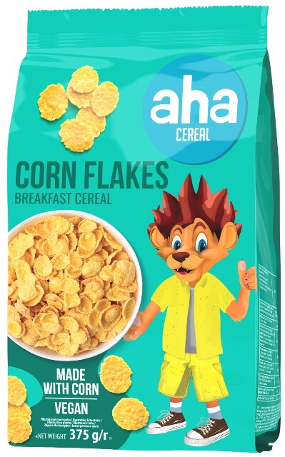 AHA CEREAL CORN FLAKES 375g kukuřičné křupky