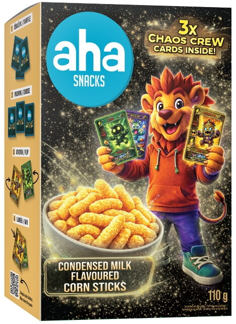AHA SNACK YELLOW 110g mléčné křupky